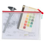 Pochettes à zip a4 paysage tarifold - sachet de 8