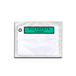 Lot de 1000 pochettes documents ci-inclus paper-list a6