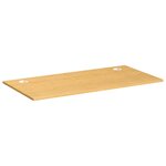 vidaXL Dessus de bureau 80x40x1 5 cm bambou