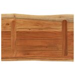 vidaXL Dessus de table 60x40x3 8 cm rectangulaire bois massif d'acacia