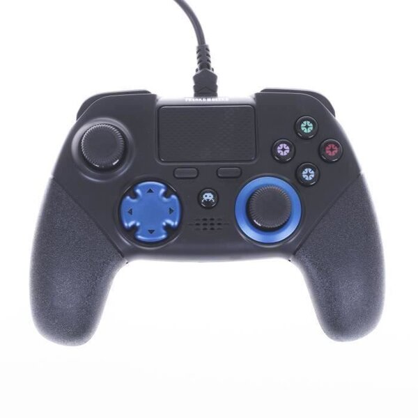 Manette Filaire esport FPS-100 noire pour PS4 avec 4 palettes a l'arriere