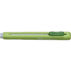 Stylo gomme CLIC ERASER Corps Vert Clair x 12 PENTEL
