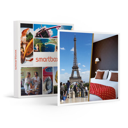 SMARTBOX - Coffret Cadeau Séjour à Paris avec visite guidée d'1h30 de la tour Eiffel -  Multi-thèmes