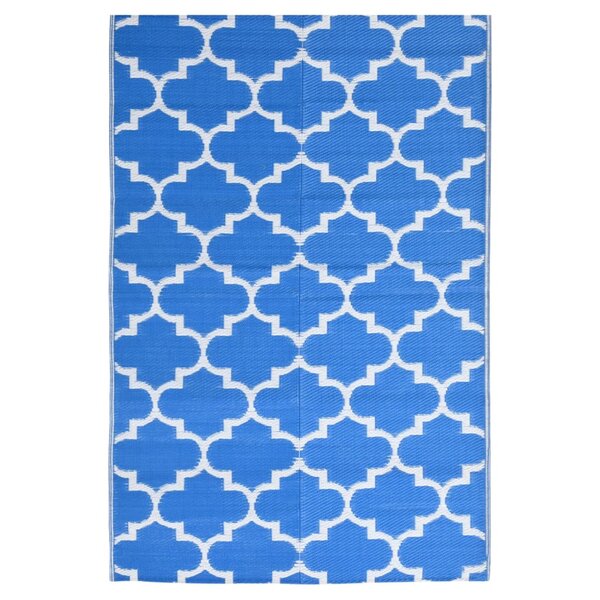 vidaXL Tapis d'extérieur Noir 120x180 cm PP