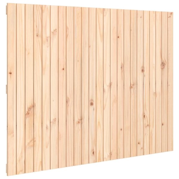 vidaXL Tête de lit murale 146 5x3x110 cm Bois massif de pin