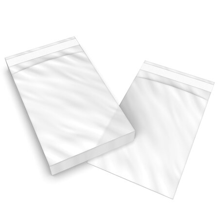 Lot de 250 sac cellophane transparent 130x90 mm