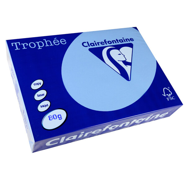 Ramette 500 Feuilles Papier 80g A4 210x297 mm Certifié FSC LAVANDE TROPHÉE