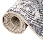 vidaXL Tapis lavable multicolore 80x150 cm antidérapant