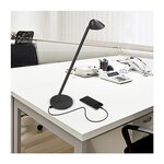 Lampe de Bureau JACK LED 6W Noir UNILUX