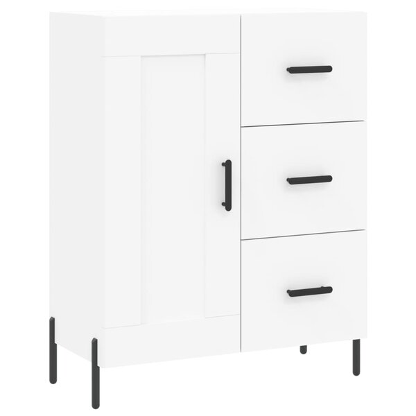vidaXL Buffet blanc 69 5x34x90 cm bois d'ingénierie