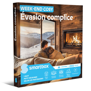 SMARTBOX - Coffret Cadeau Week-end Cosy - Évasion complice - Séjour