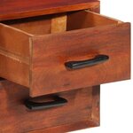 vidaXL Buffet 110x30x59 cm Bois massif de manguier