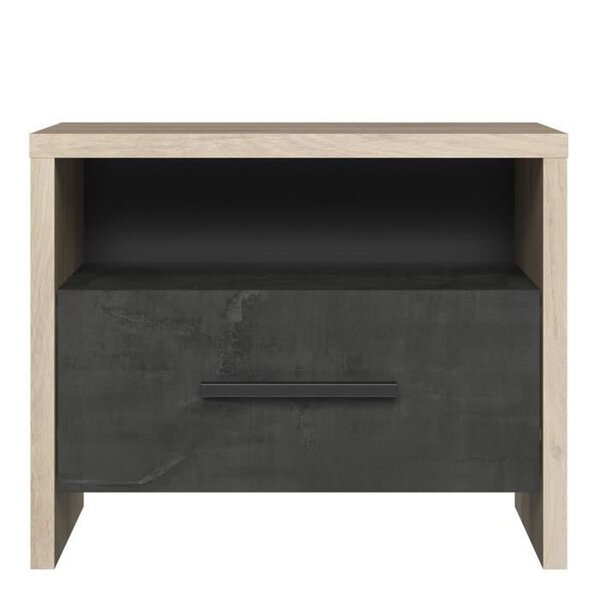 Table de chevet 1 tiroir chêne Kronberg 50 x 36 x Hauteur 40 cm