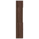 vidaXL Armoire de rangement chêne brun 70x42 5x225cm bois d'ingénierie