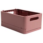 Boîte Pliable The Smart Case Midi Skandi - Vieux Rose - X 4 - Exacompta