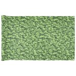 vidaXL Écran d'intimité de balcon aspect de plante vert 400x75 cm PVC