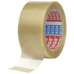 Ruban Adhésif d'Emballage 4124 PVC Supérieur 50mm x 66m Transparent x 3 TESA