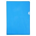 Etui Carton De 100 Pochettes Coin Pvc Lisse Haute Résistance 13/100e - A4 - Couleurs Assorties - Exacompta