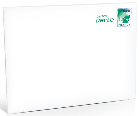 Prêt-à-Poster - Lettre Verte - 1kg - Unité