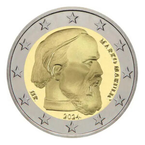 2 euros commémorative Croatie 2024 - Marko Marulic.