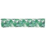 vidaXL Coussins de palette pour banc 2 Pièces Motif de feuilles 200x40x8 cm Tissu Oxford