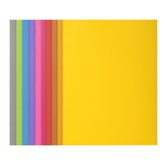 Paquet de 50 chemises ROCK''S 210 - 24x32cm - Couleurs assorties x 10 EXACOMPTA