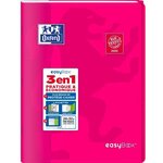 OXFORD - Cahier Easybook agrafé - 24 x 32 cm - 96p seyes - 90g - Rose