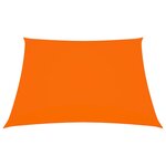 vidaXL Voile de parasol Tissu Oxford carré 6x6 m Orange