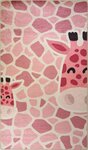 Tapis pour Enfant 120 x 160 cm - Rose