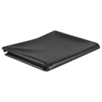 vidaXL Doublure d'étang Noir 2x6 m PVC 0 5 mm