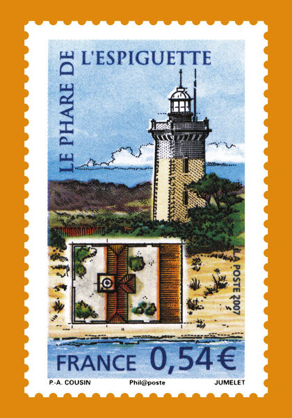 Carte postale prétimbrée - Le phare de l'Espiguette - International