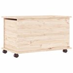 vidaXL Coffre de rangement à roulettes ALTA 73x39 5x44 cm bois de pin