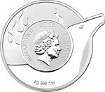 Pièce de monnaie en argent 2 dollars g 31.1 (1 oz) millésime 2022 make a great figure deer