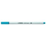 Feutre pinceau pen 68 brush  bleu clair stabilo