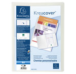 Chemise De Présentation Polypropylène Souple Krea Cover - A4 - Blanc - X 30 - Exacompta