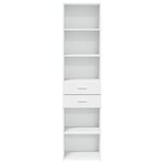 vidaXL Buffet haut blanc 45x42 5x185 cm bois d'ingénierie