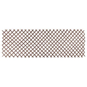 Nature Treillis de jardin 60x180 cm saule naturel marron