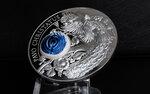 Pièce de monnaie en Argent 10 Dollars g 50 Millésime 2017 Royal Delft PAVO CHRISTATUS
