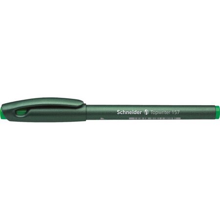 Stylo fibre Topwriter 157 Pointe 08 vert SCHNEIDER