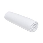 Drap housse - 180 x 200+30 cm uni - Craie