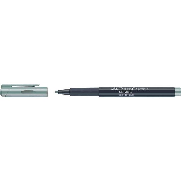 Marqueur metallics  argent faber-castell