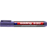 Marqueur Permanent 330 Violet Pointe Biseautée 1-5 mm EDDING