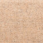 vidaXL Tapis d'escalier 15 Pièces Tissu aiguilleté 65x21x4 cm Marron