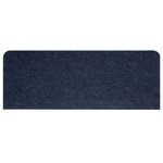 vidaXL Tapis d'escalier auto-adhésifs 15 Pièces 65x24 5x3 5 cm Bleu