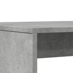 vidaXL Ensemble table à manger et bancs 3 Pièces bois d'ingénierie