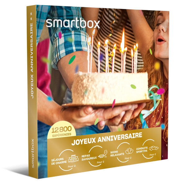 SMARTBOX - Coffret Cadeau Joyeux anniversaire -  Multi-thèmes