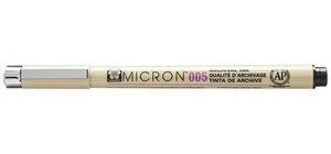 Feutre PIGMA MICRON 005 Pointe 0,2mm Noir SAKURA