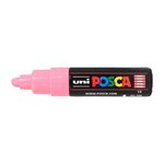 Marqueur pointe large conique pc7m re rose x 6 posca