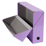 Boite De Transfert Aquarel Dos 90mm - Couleurs Assorties - X 5 - Exacompta