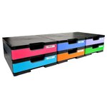 Module De Classement Modulodoc Set Élément De Base Standard Ecoblack - Gris Foncé - Exacompta